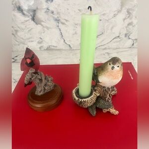 Bird figurines decor